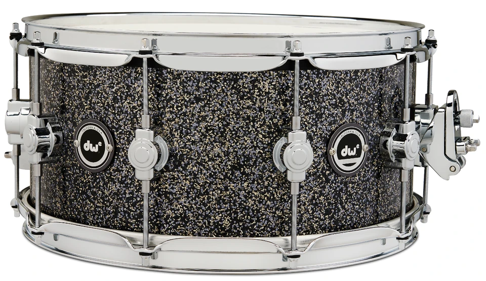 DWe 6.5"x14" Snare Drum - Black Galaxy (DEFP6514SDC070)