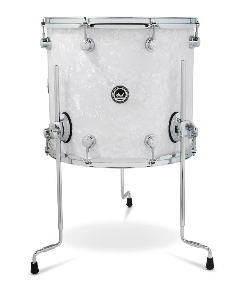 DWe 14"x16" Floor Tom - White Marine (DEFP1416TTCLWM)