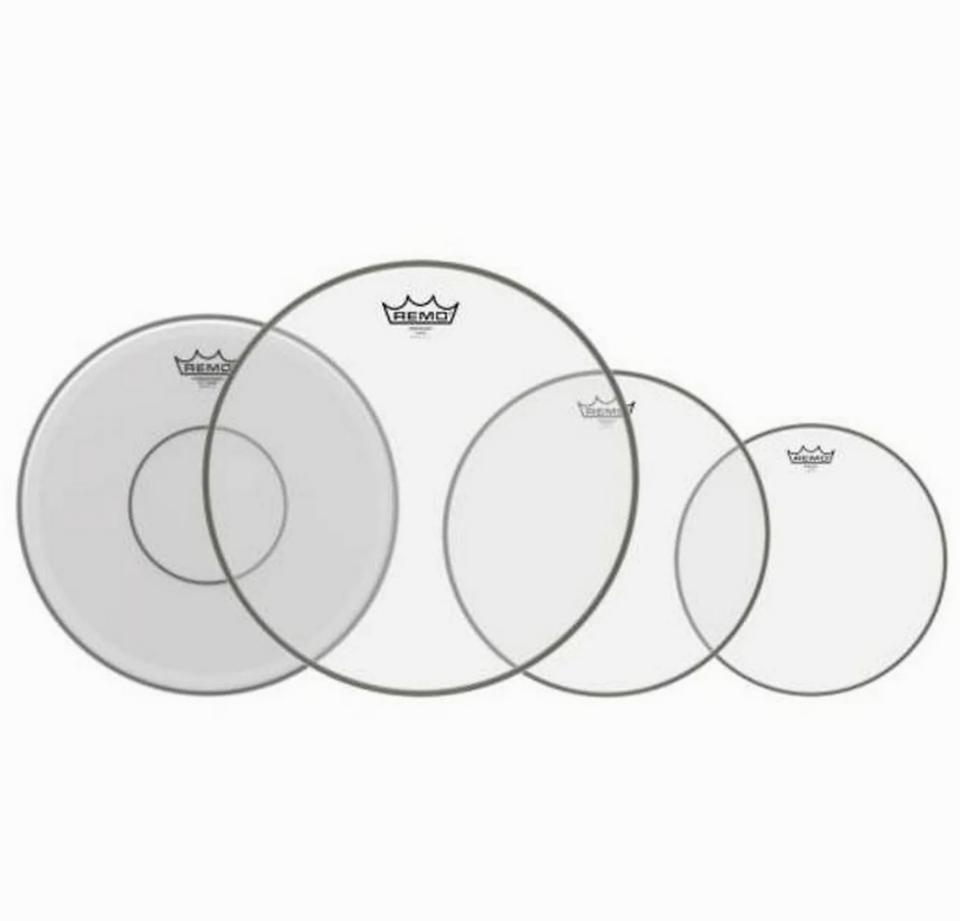 Remo ProPack -10"/12"/16" Emperor Clear & 14" P77 Coated