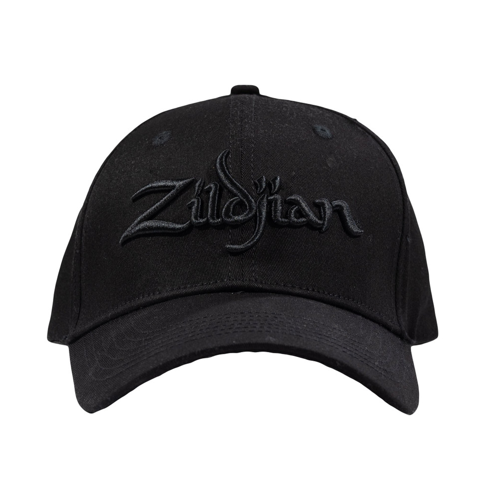 Zildjian Blackout Stretch Fit Hat - Small / Medium (ZAHC0091)