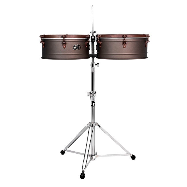 Latin Percussion 60th Anniversary TImbales - Rustic Bronze (LP1415-60)