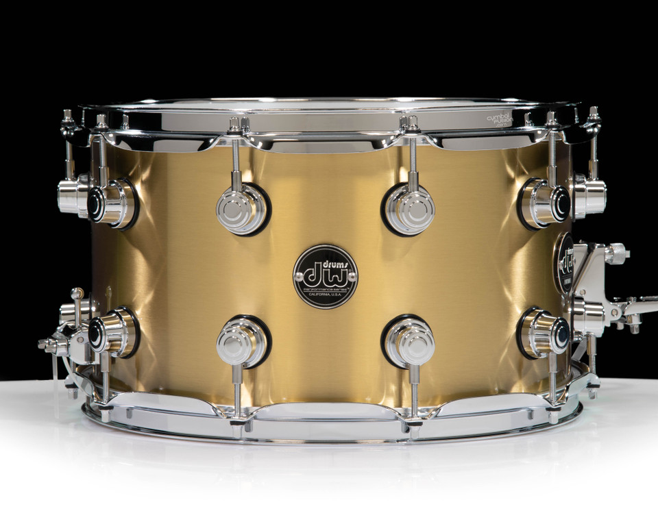 DW Performance Series 8x14 Thin Brass Snare Drum