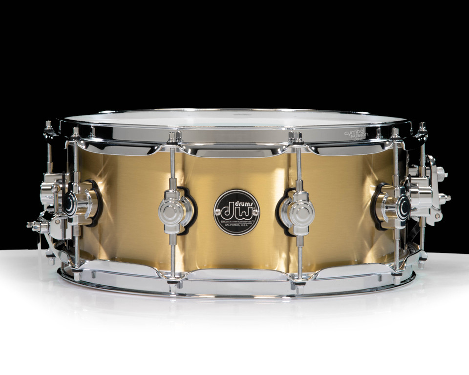 DW Performance Series 5.5x14 Thin Brass Snare Drum (DRPM5514SSBP)
