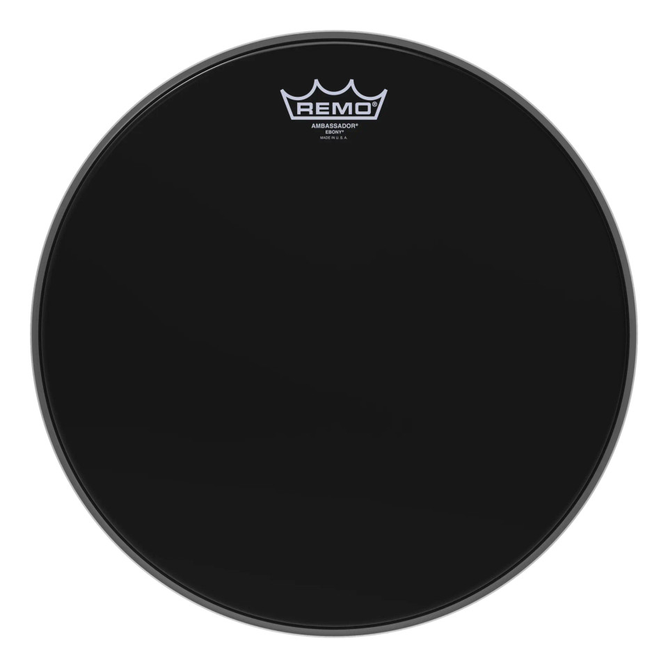 Remo 24" Ambassador Ebony Bass Drum Head