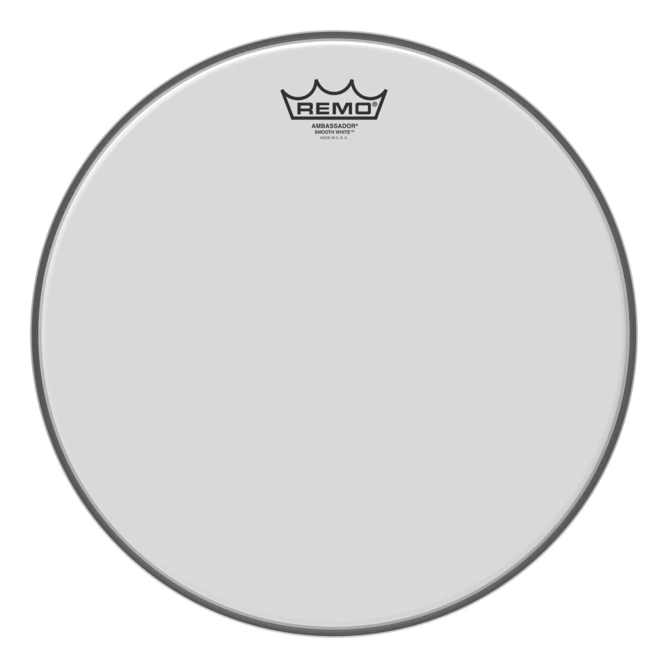 Remo Ambasssador Smooth White 24" Bass Drum Head (BR-1224-00-)