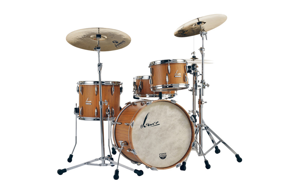 Sonor Vintage Series 3pc 12/14/20 - Teak (Semi-Gloss) (VT-320NMCTSG)