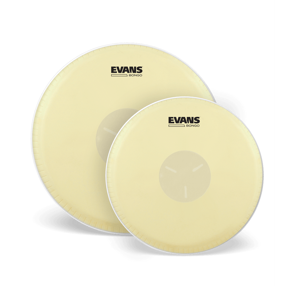 Evans Tri-Center 7.25" and 8.625" Bongo Head Pack (EB0709)