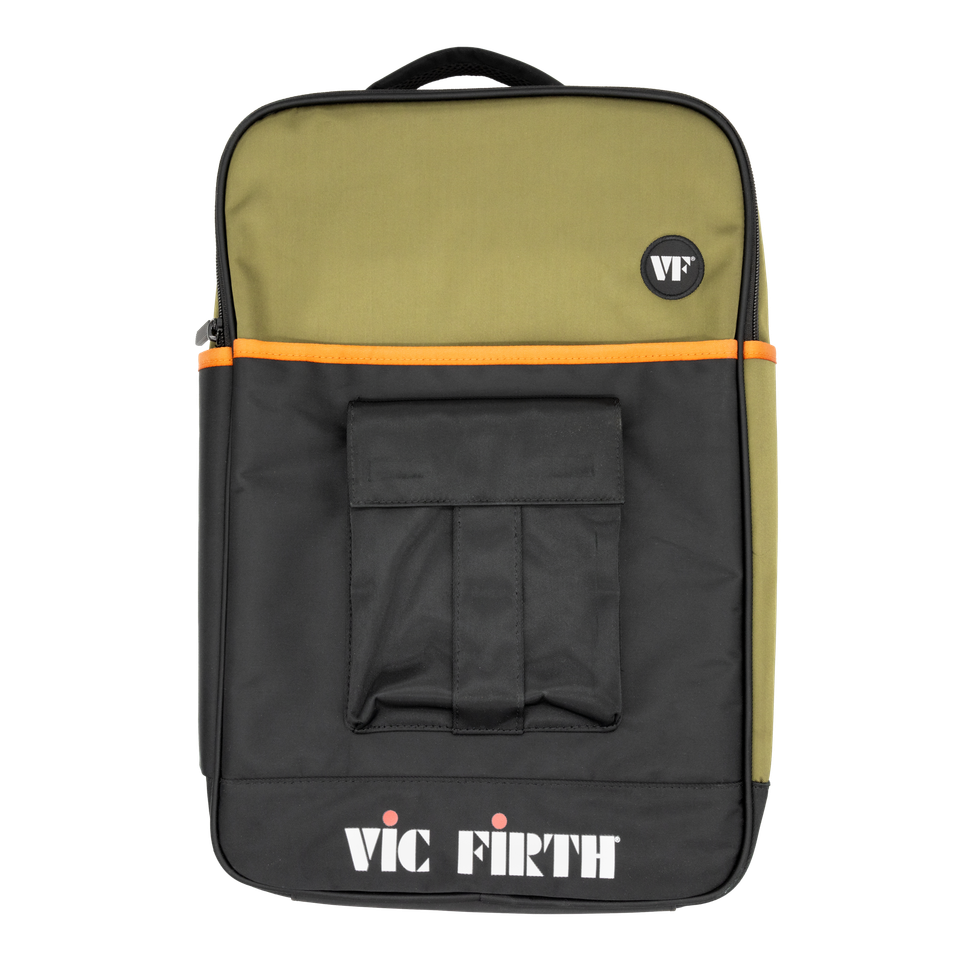 Vic Firth Professional Tech Backpack - Green/Black (VXBP0103)