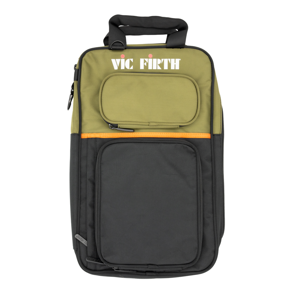 Vic Firth Professional Tech Stick Bag- Green/Black (VXSB0114)