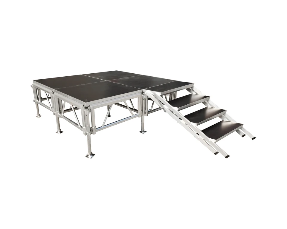 Professional Drum Riser / Stage 8 ft. x 8 ft. with Stairs