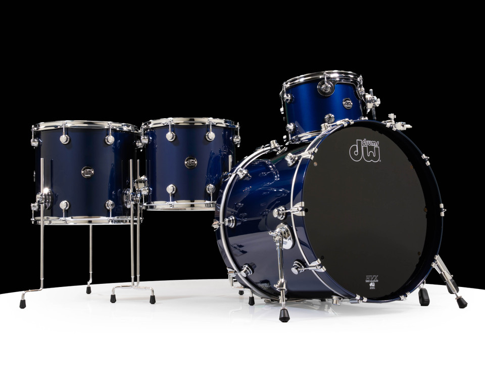 DW Performance Series 4pc Roadster Blue Metallic Lacquer