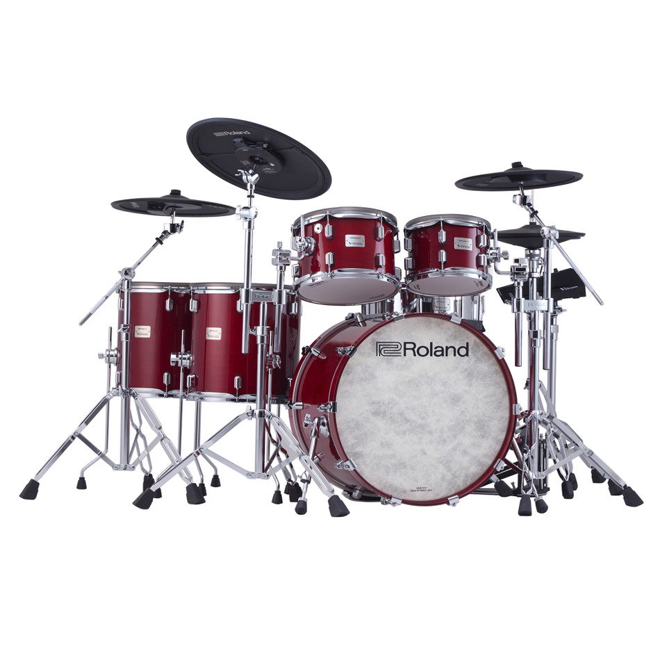 Roland VAD716 V-Drums Acoustic Design Kit - Gloss Cherry (VAD716KIT-GC)