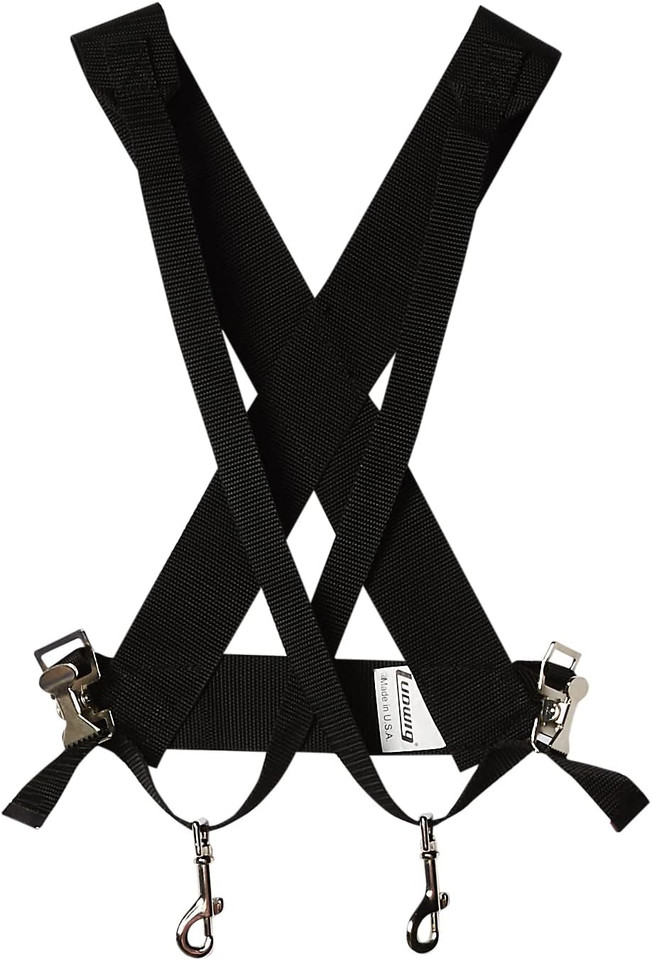 Ludwig LF350B Standard Bass Drum Sling - Black