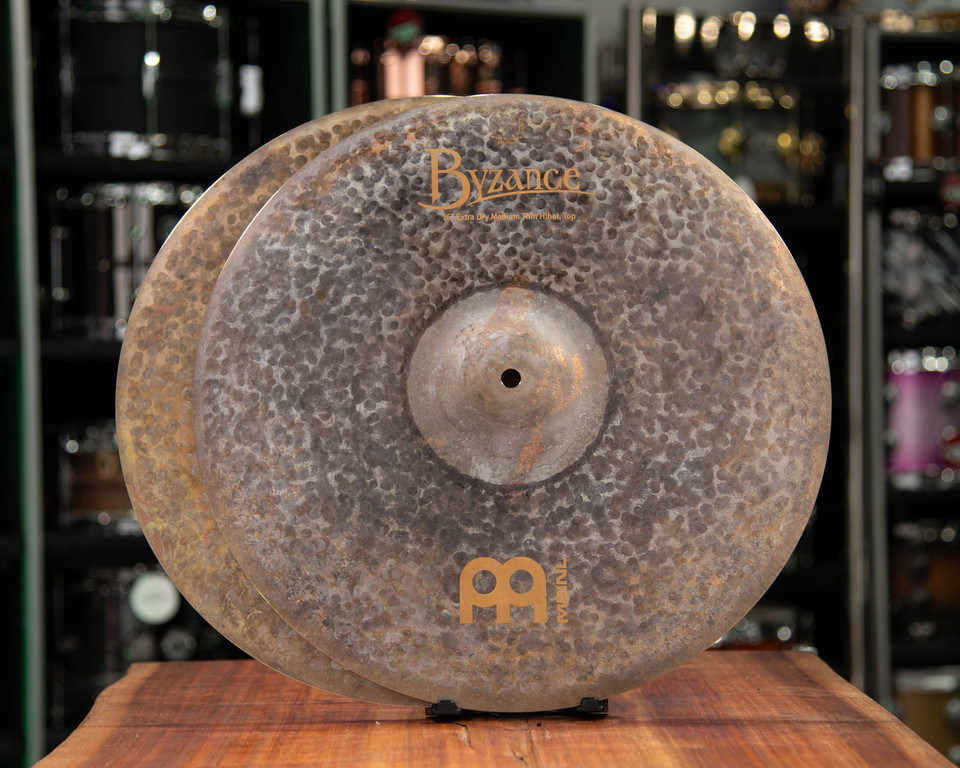 Meinl Byzance Extra Dry 16" Medium Thin Hihat pair