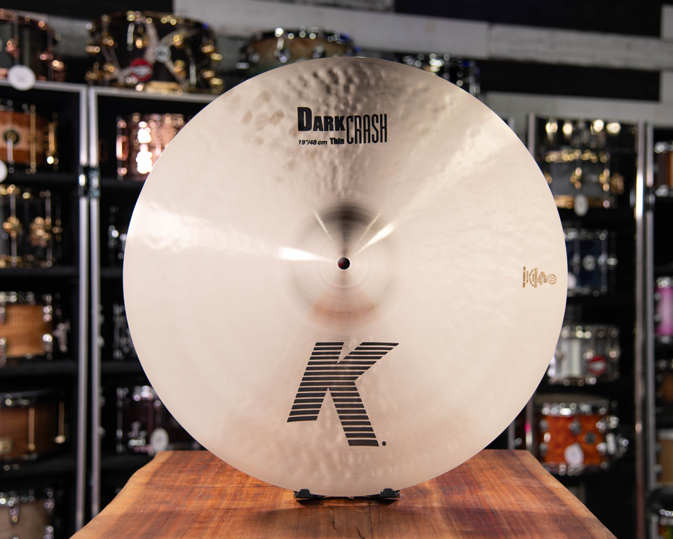 Zildjian 19" K Dark Crash Cymbal Thin
