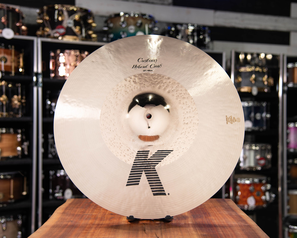 Zildjian 19" K Custom Hybrid Crash Cymbal