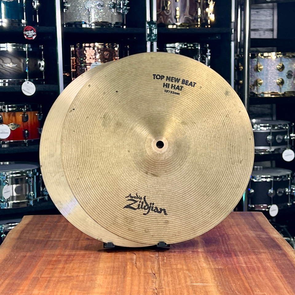 Used Zildjian A New Beat Hi hat Pair 13"