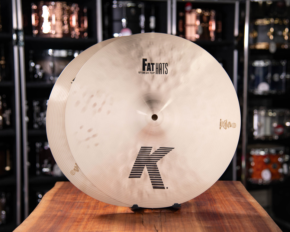 Zildjian 15" K Fat Hat Hi-Hat Pair