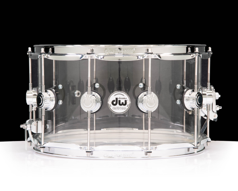 DW Collector's Anniversary Acrylic 8x14 Snare - Chrome