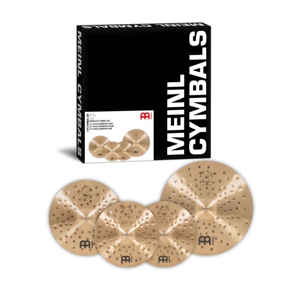 Meinl Pure Alloy
Complete Cymbal Set - PA-CS1