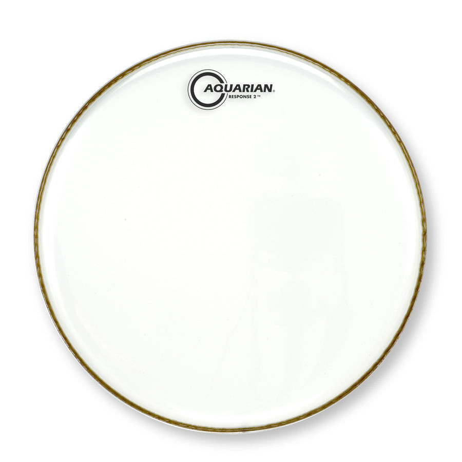 Aquarian Response 2 Clear 8'' 7/7 Double Ply Drumhead