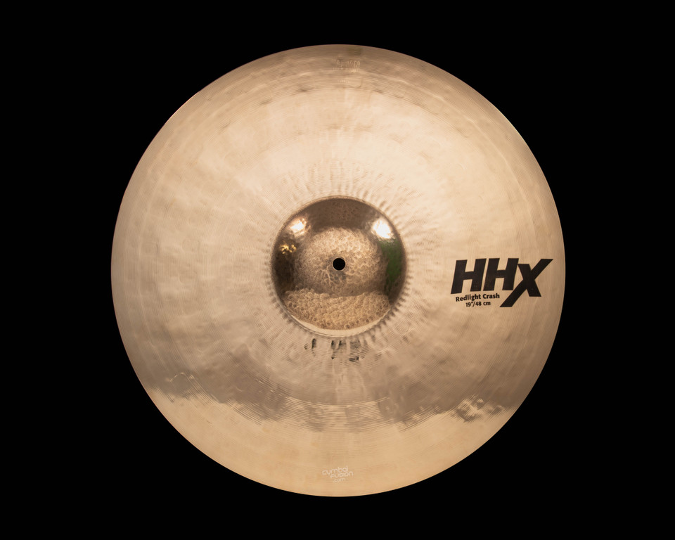 Sabian 19" HHX Red Light Crash  - Top View