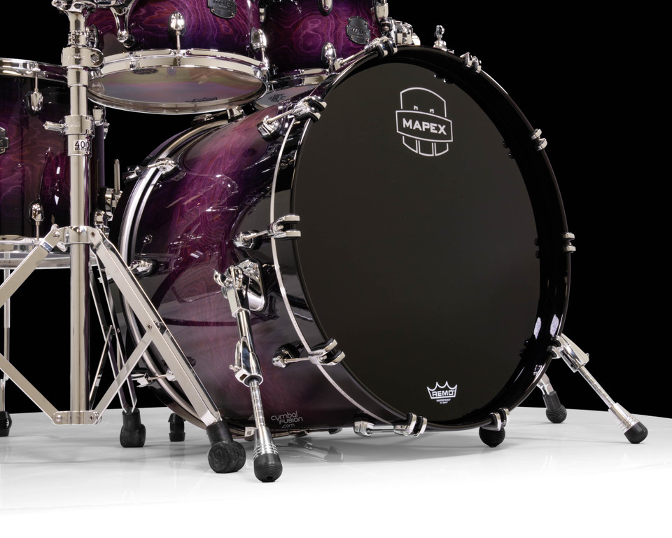 Mapex Saturn Vi Studioease 5 Piece Shell Pack Without Snare Royal