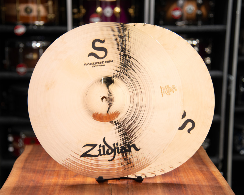 Used Zildjian 14" S Mastersound Hi Hat Pair