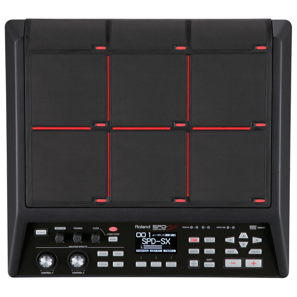 Roland SPD-SX Sampling Percussion Pad top view