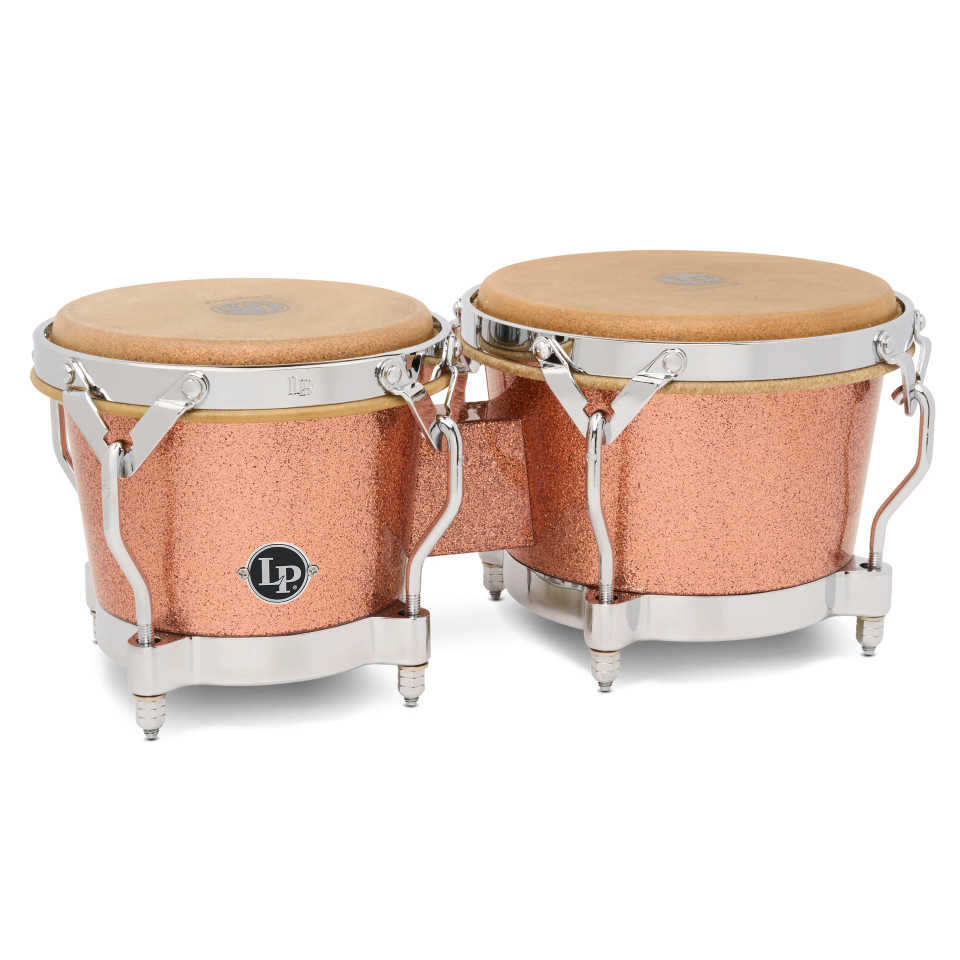 LP Martin Cohen Traditional Fiberglass Champagne Sparkle Bongos