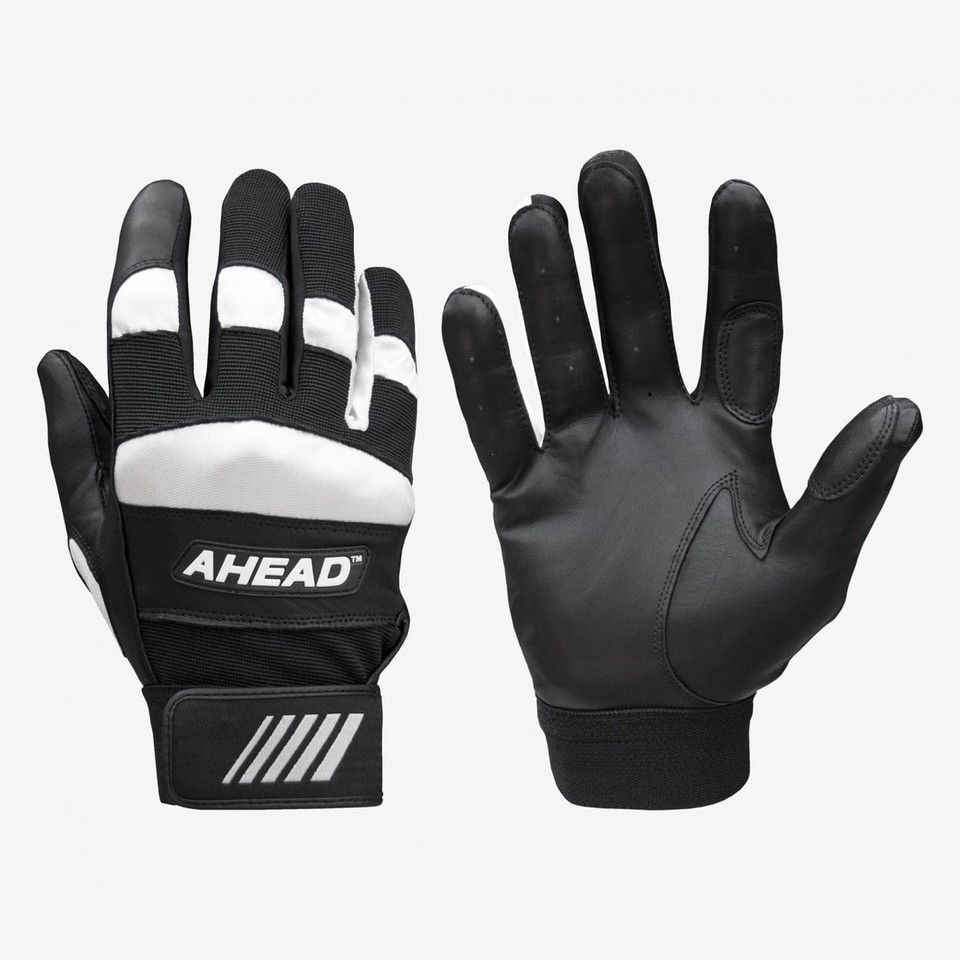 IMAGE OF BLACK AND WHITE DRUMMING GLOVE