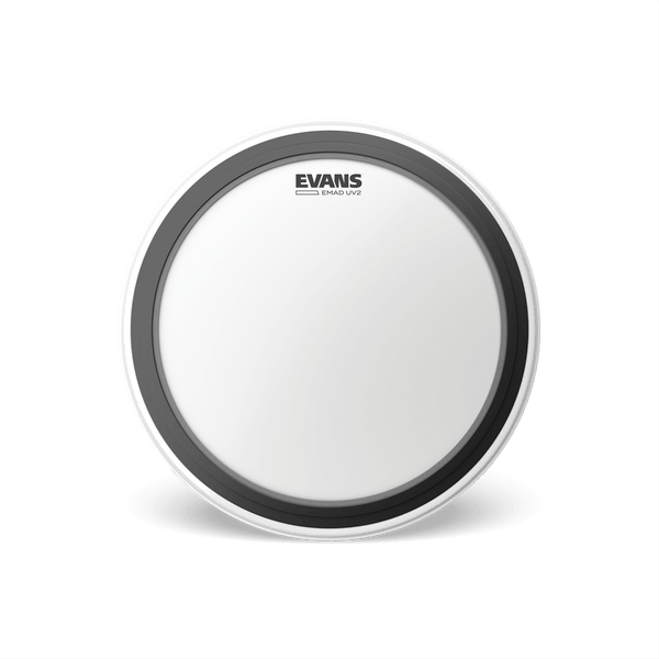 Front view of bass drumhead