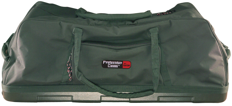 Gator Hardware Bag 14” x 36” w/ Wheels & Molded Bottom (GP-HDWE-1436-PE) front view