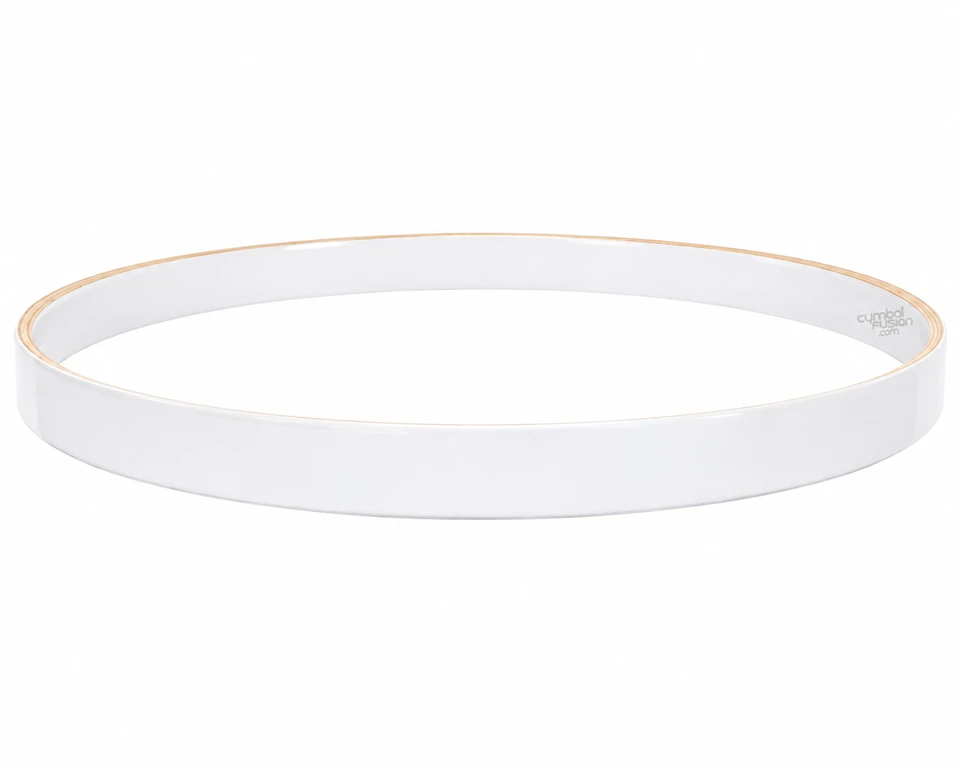 DW Design Bass Drum Hoop Gloss White