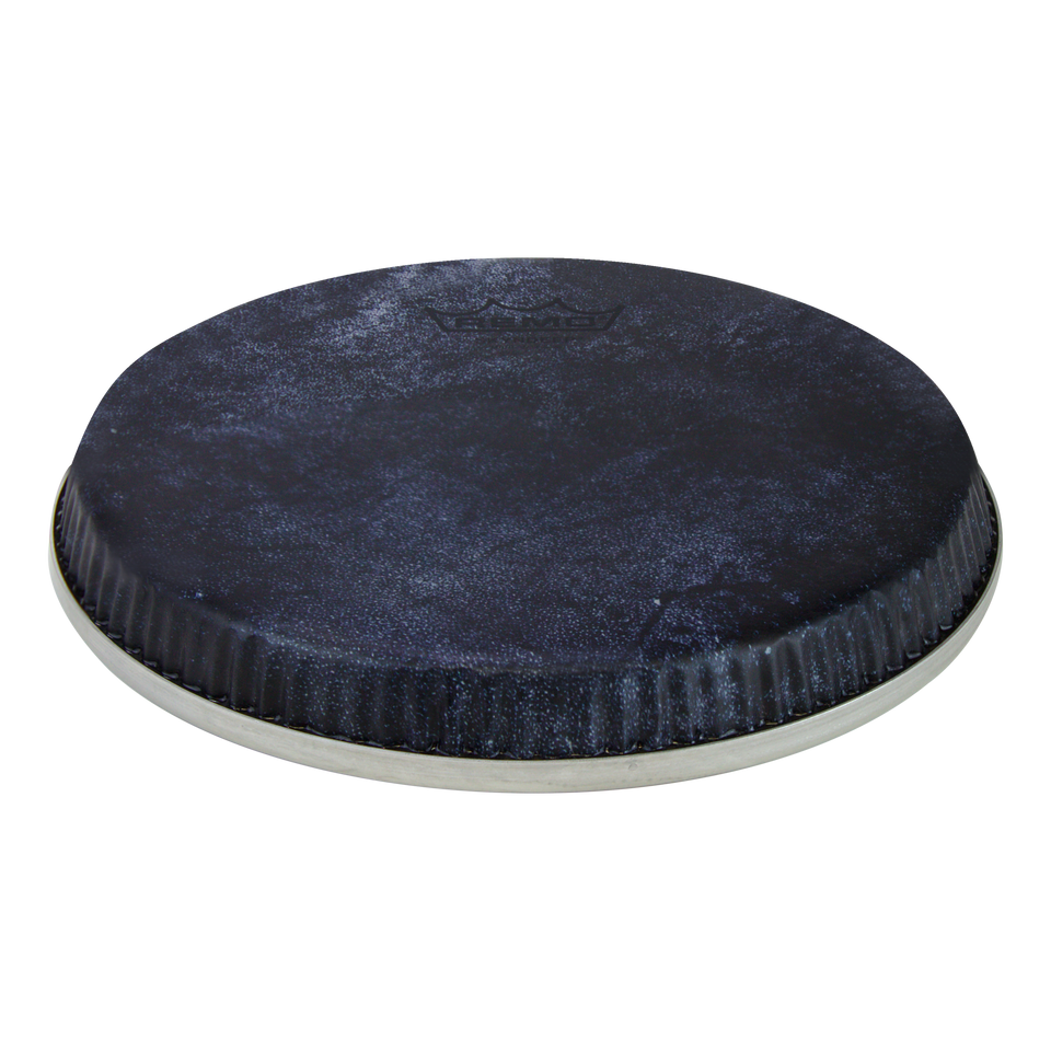 Remo S-Series Skyndeep Bongo Drumhead - Black Calfskin Graphic, 6.75"