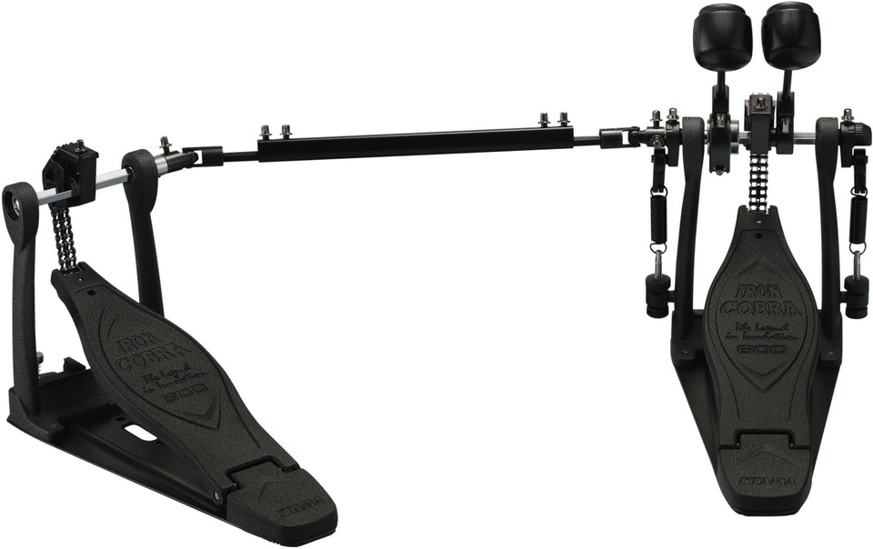 Tama Iron Cobra 600 Duo Glide Double Bass Drum Pedal – Dark Shadow Edition (HP600DTWMB)