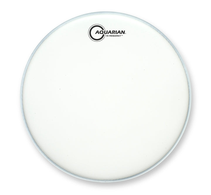 Aquarian Hi-Frequency White Texture Coated 7mil Single Ply Drumhead 18" product image