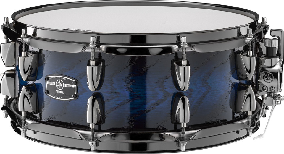 Used Yamaha Live Custom Hybrid Oak 14x5.5 Snare Drum Uzu Charcoal Sunburst, Drum Shell Size:14x5.5 product image