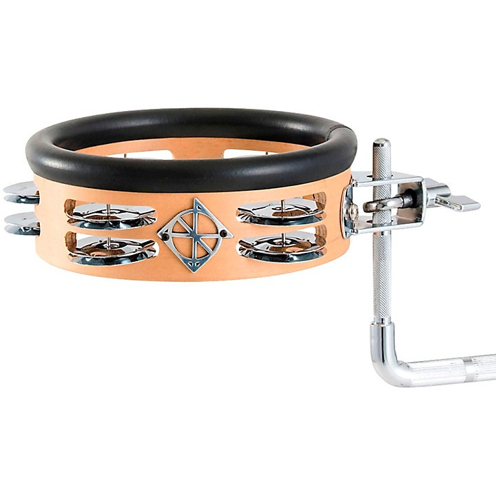 Dixon Little Roomer 6 Inch Mountable Tambourine Natural Satin