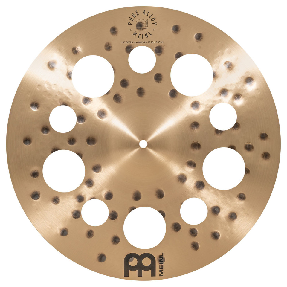 mmm⭐︎　0710 Meinl Cymbals Pure Alloy Extra Hammered Trash Crash - 18