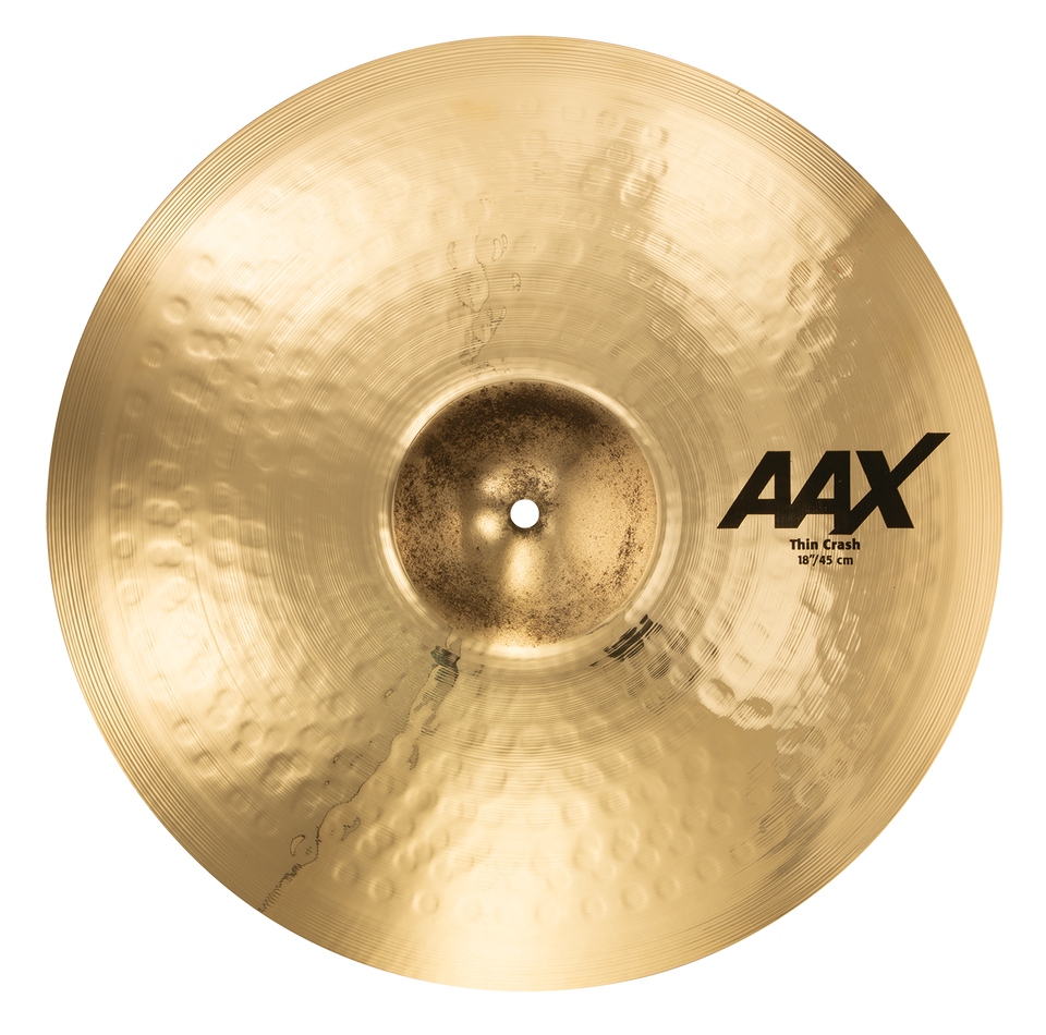 Sabian 18" Thin Crash AAX Brilliant Finish image 1