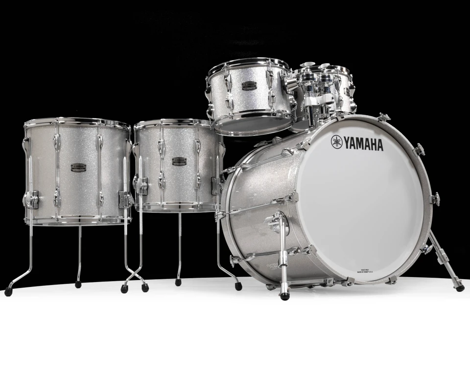 Yamaha Recording Custom 5pc Shell Pack - Silver Sparkle