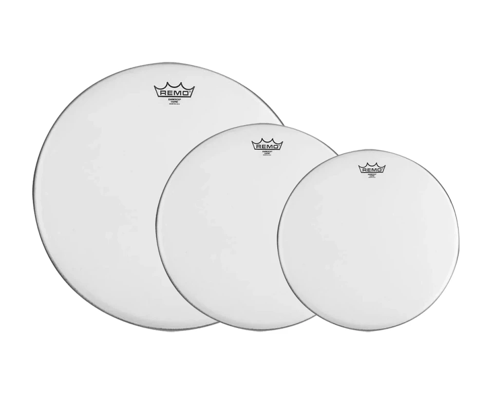 Remo Coated Emperor Tom Pack, 10"/12"/16"
