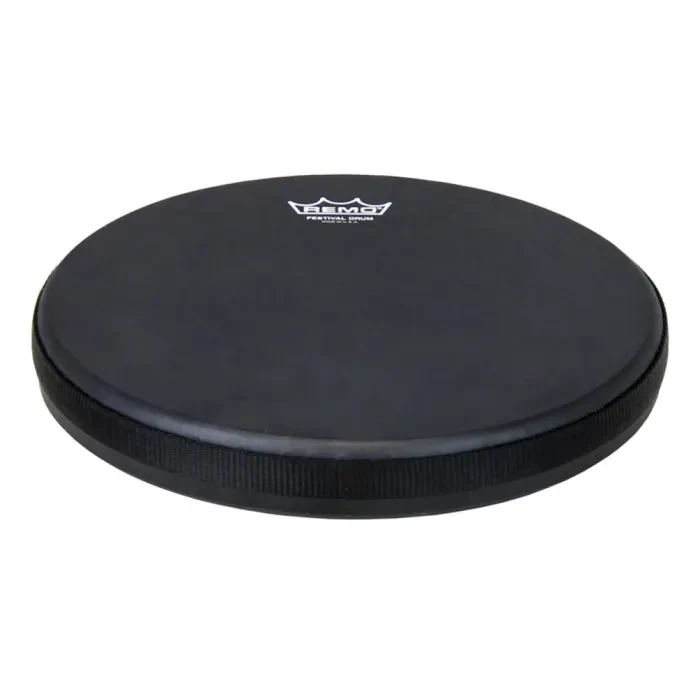Remo Fliptop Black Suede Djembe Drumhead, 10"