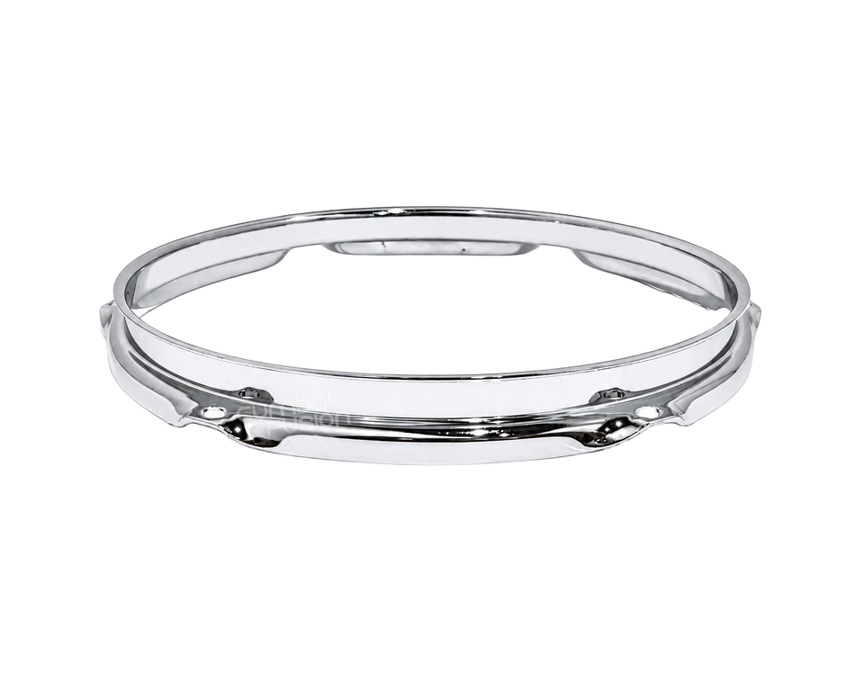DW 10" Chrome Triple-Flanged Counter Hoop - 6 Ear