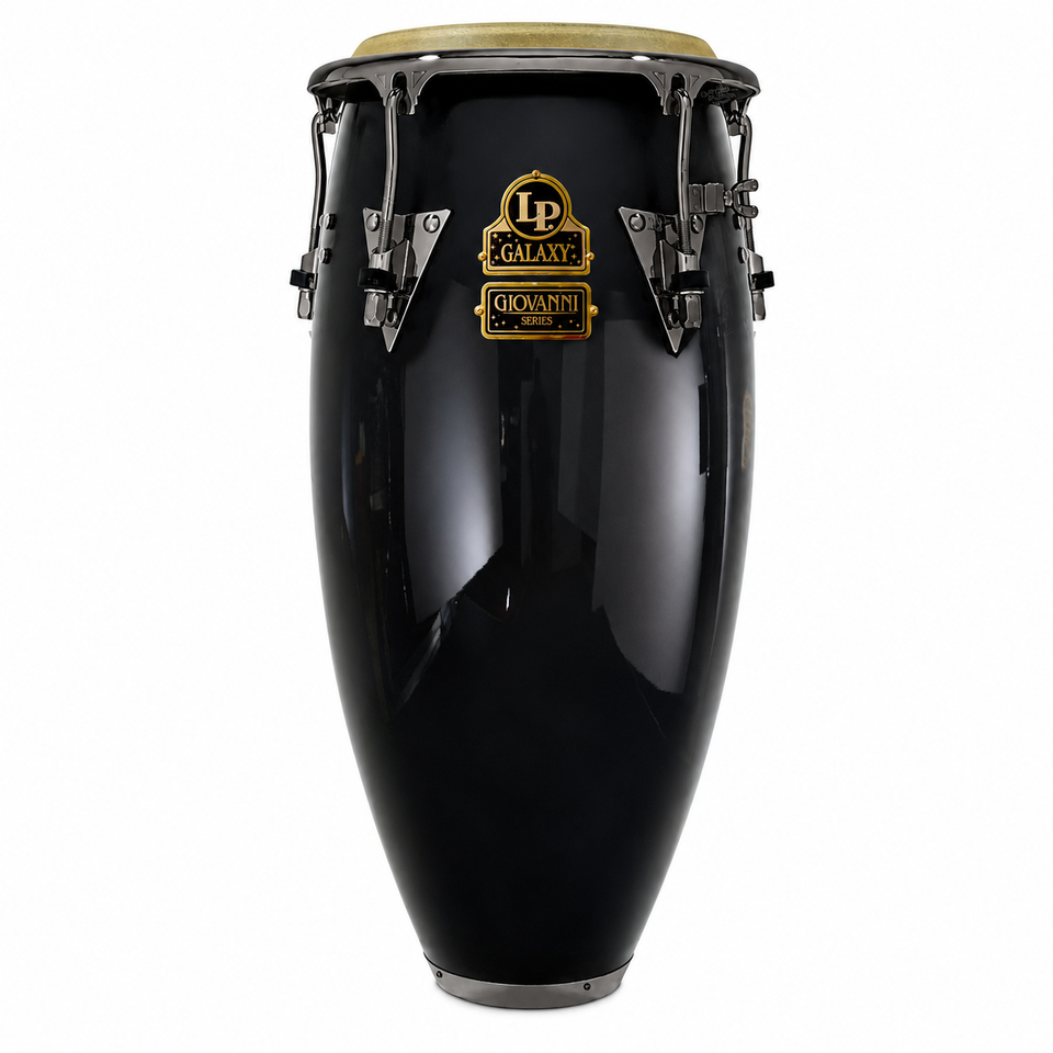 LP Special Edition Giovanni Galaxy CCII Z Mango 11" Quinto - Piano Black / Black Nickel Hardware