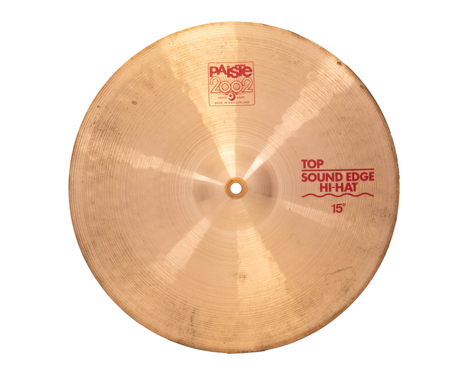 Used Paiste 15" Sound Edge Hi-Hat Top Cymbal