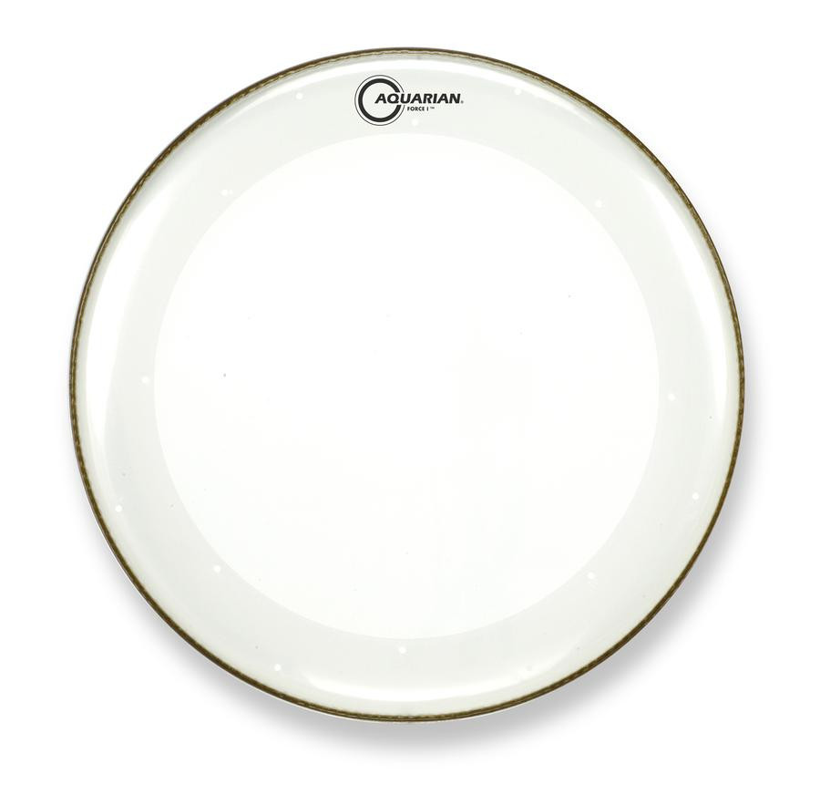 Aquarian Full Force I Clear 16" Bass Drumhead w/ Vented Control Ring product image