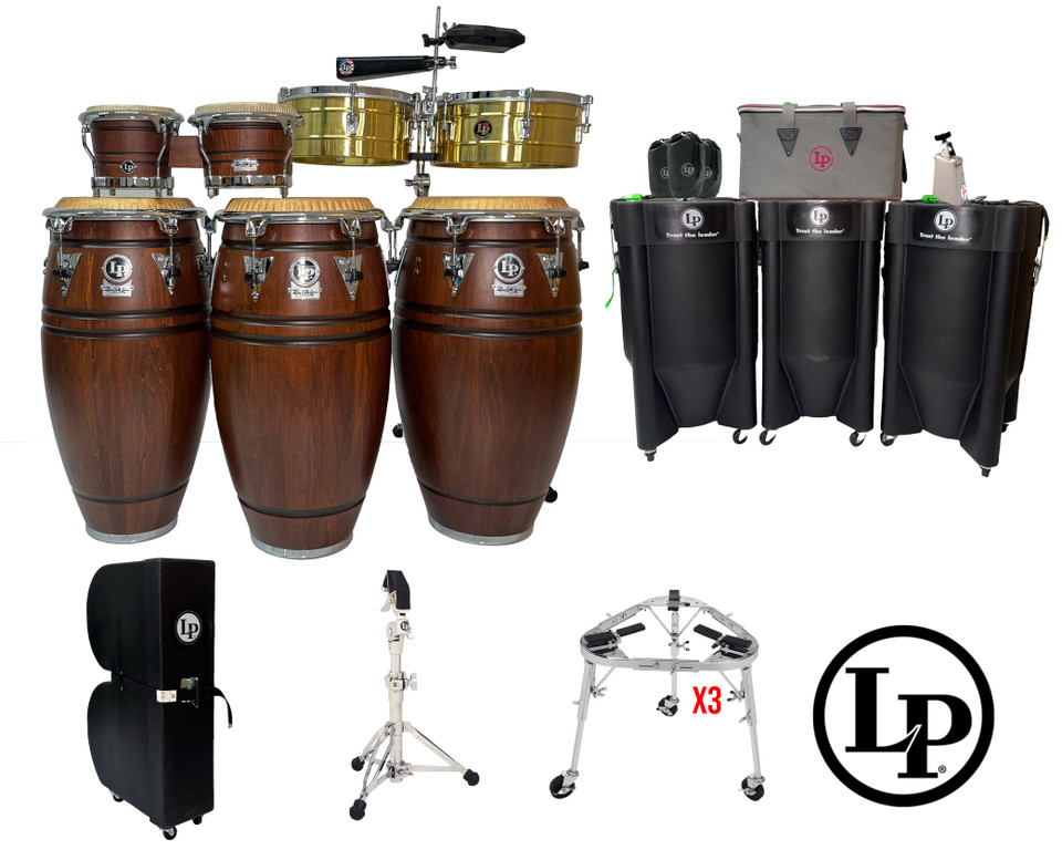 LP Richie Gajate Congas, Bongos and More Bundle - New Orleans Jazz Fest 2026