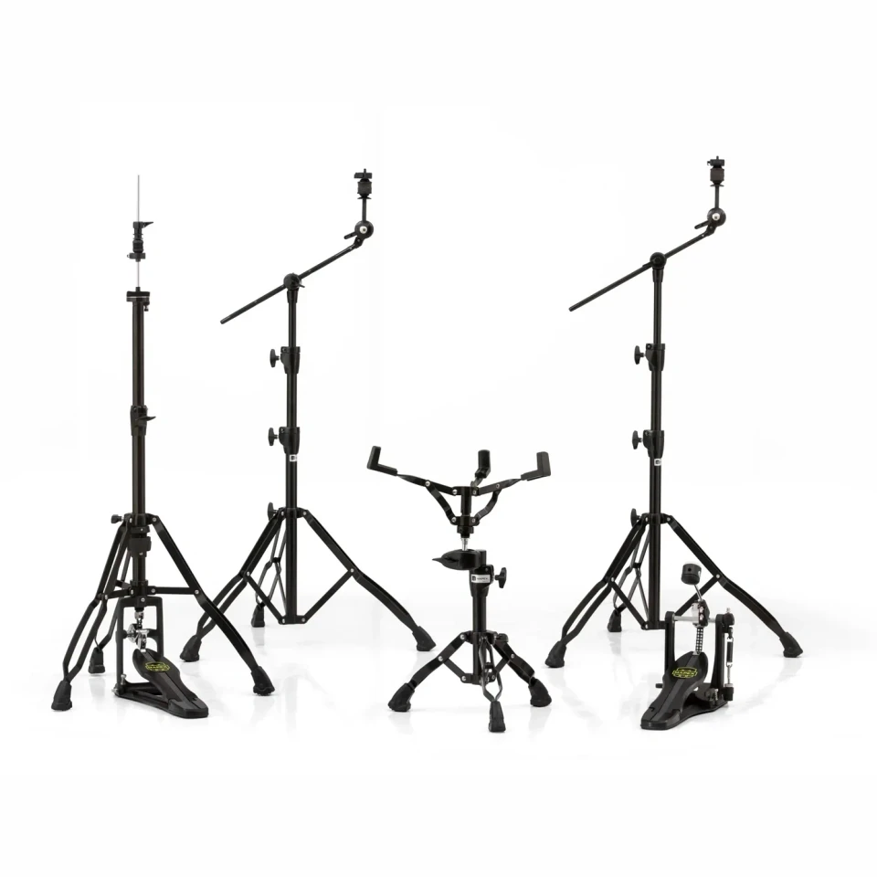 Mapex Armory Hardware Pack – Black Plated w/ P800 Single Pedal (HP8005EB)